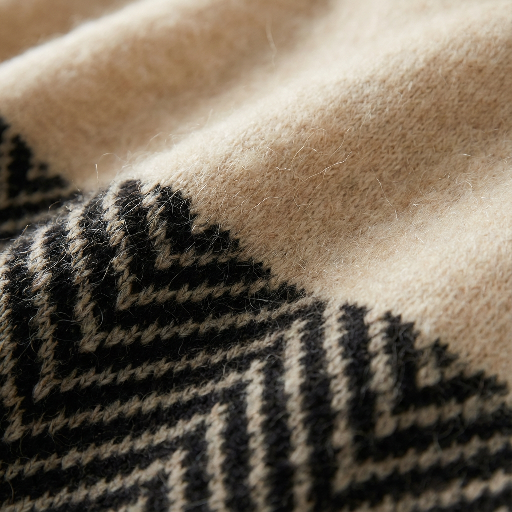 Marcia | Suéter de Cuello Alto con Bloques de Color para Mujer