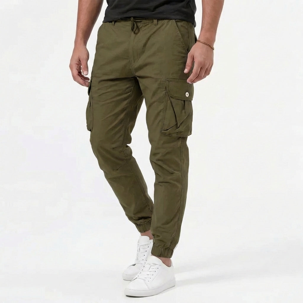 Marcos | Pantaloni da Uomo Cargo Jogger con Tasche