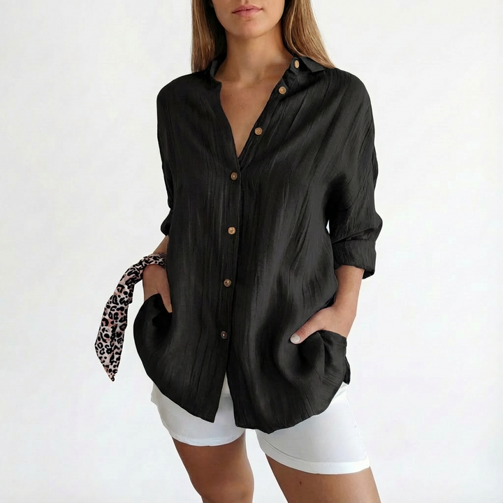 Mariah | Camicia Oversize da Donna con Bottoni
