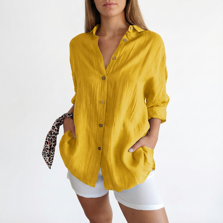 Mariah | Camicia Oversize da Donna con Bottoni