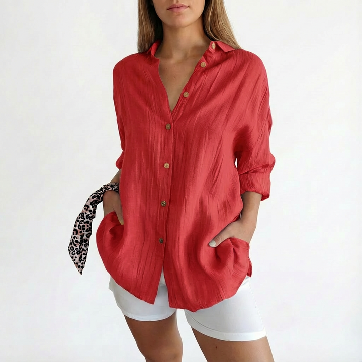 Mariah | Camicia Oversize da Donna con Bottoni
