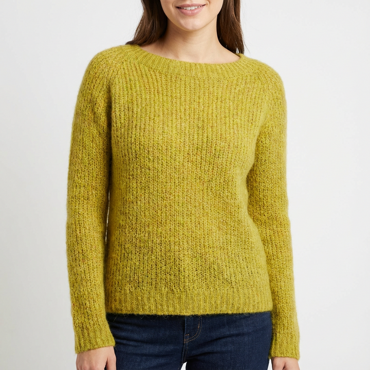 Marilyn | Suéter de Mujer de Cuello Redondo y Corte Relajado