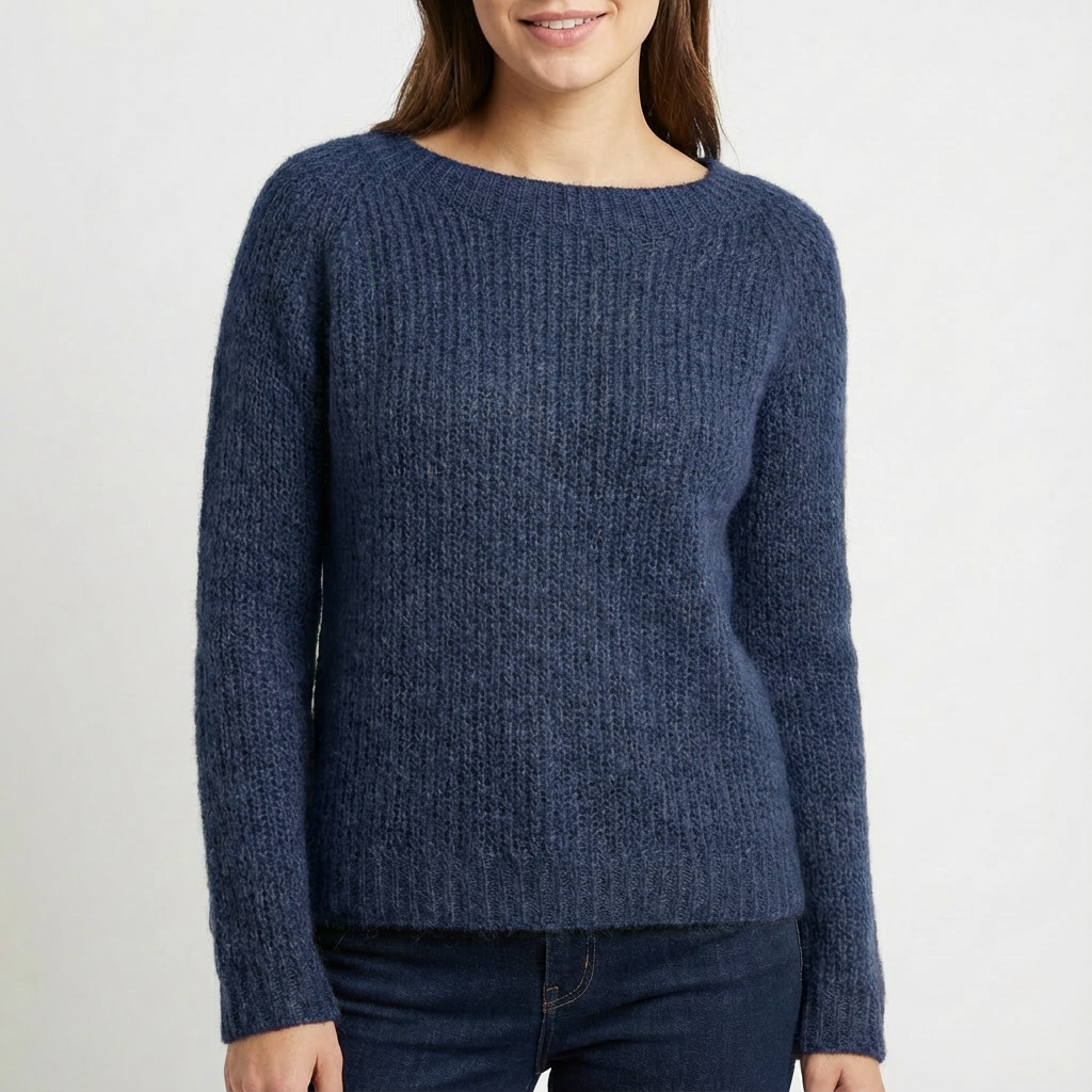 Marilyn | Suéter de Mujer de Cuello Redondo y Corte Relajado