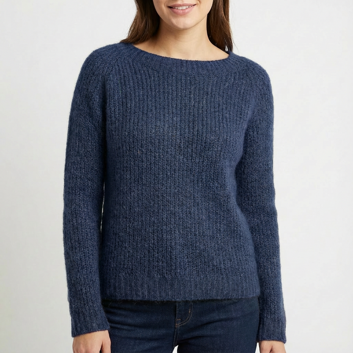 Marilyn | Suéter de Mujer de Cuello Redondo y Corte Relajado