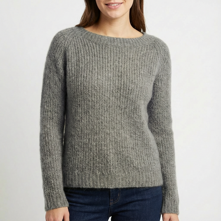 Marilyn | Suéter de Mujer de Cuello Redondo y Corte Relajado