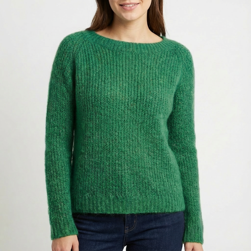 Marilyn | Suéter de Mujer de Cuello Redondo y Corte Relajado