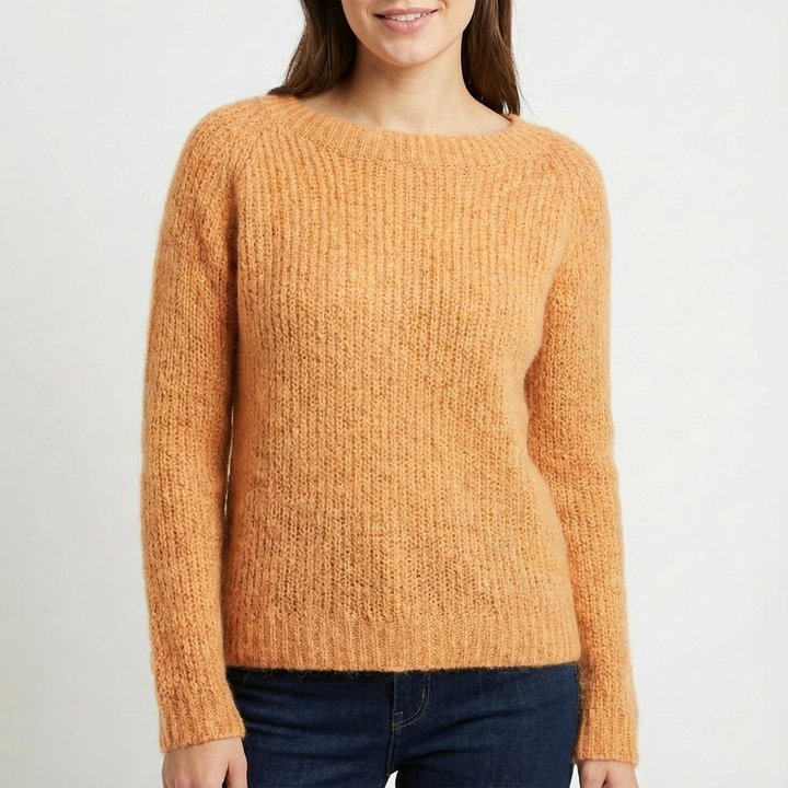 Marilyn | Suéter de Mujer de Cuello Redondo y Corte Relajado
