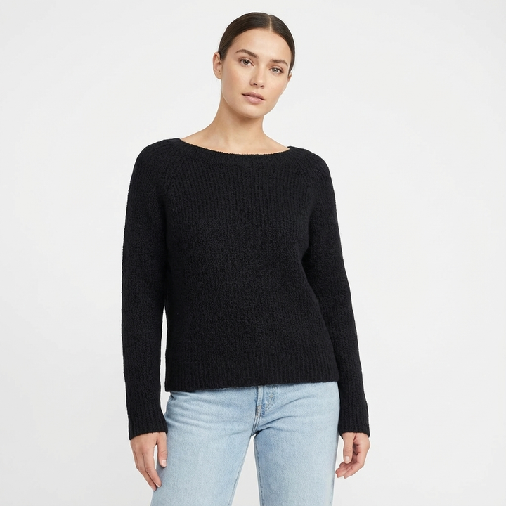 Marilyn | Suéter de Mujer de Cuello Redondo y Corte Relajado