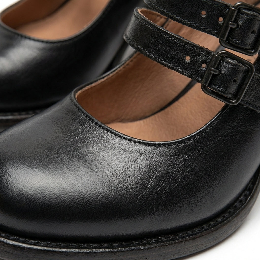 Marisol | Scarpe Donna con Tacco Largo e Fibbia