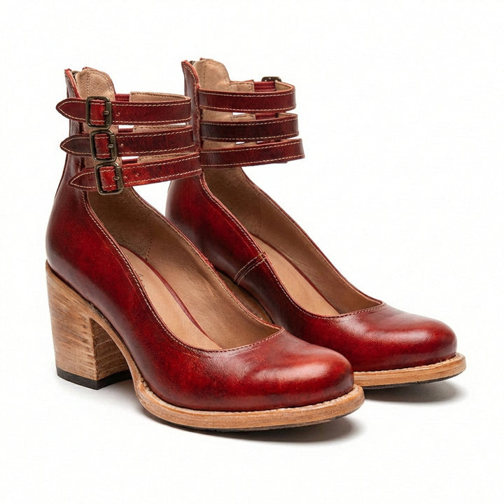 Marisol | Scarpe Donna con Tacco Largo e Fibbia