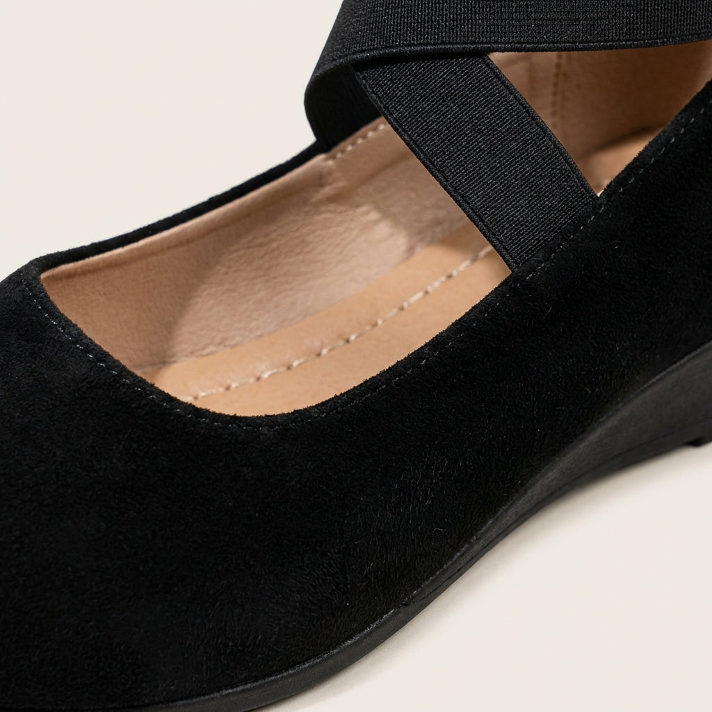 Marisol | Scarpe con Zeppa Bassa e Cinghie Incrociate Donna