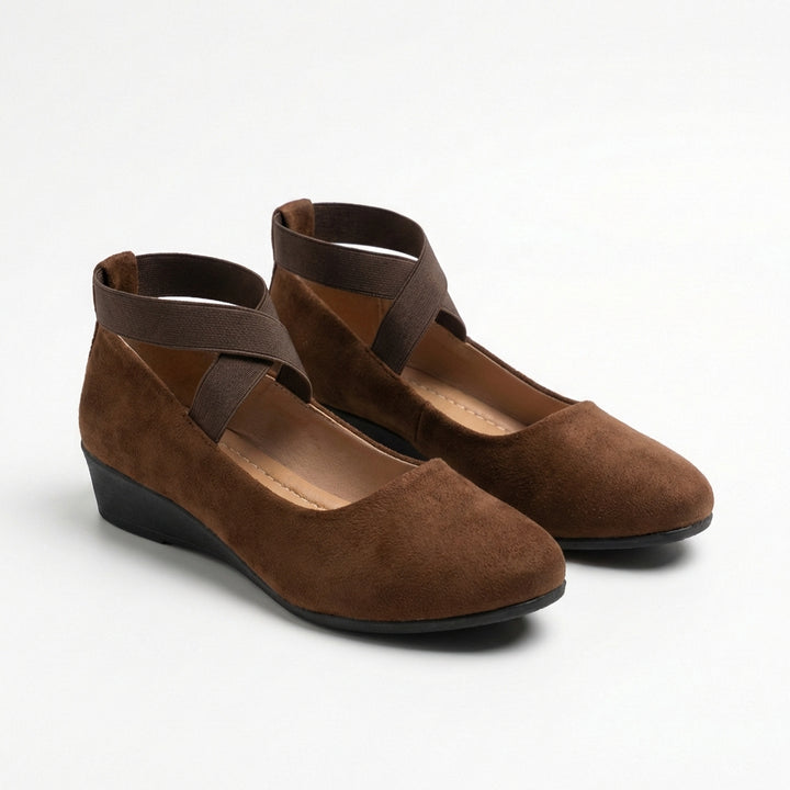 Marisol | Scarpe con Zeppa Bassa e Cinghie Incrociate Donna