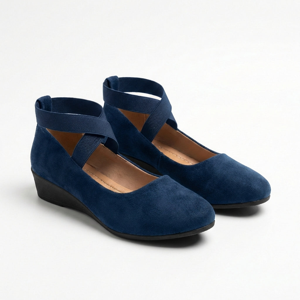 Marisol | Scarpe con Zeppa Bassa e Cinghie Incrociate Donna