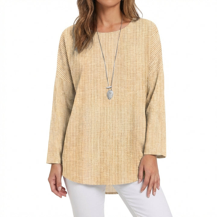 Marta | Blusa a Righe Manica Tre Quarti Donna