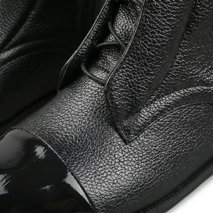 Martina | Stivali a Mezza Gamba con Lacci Donna