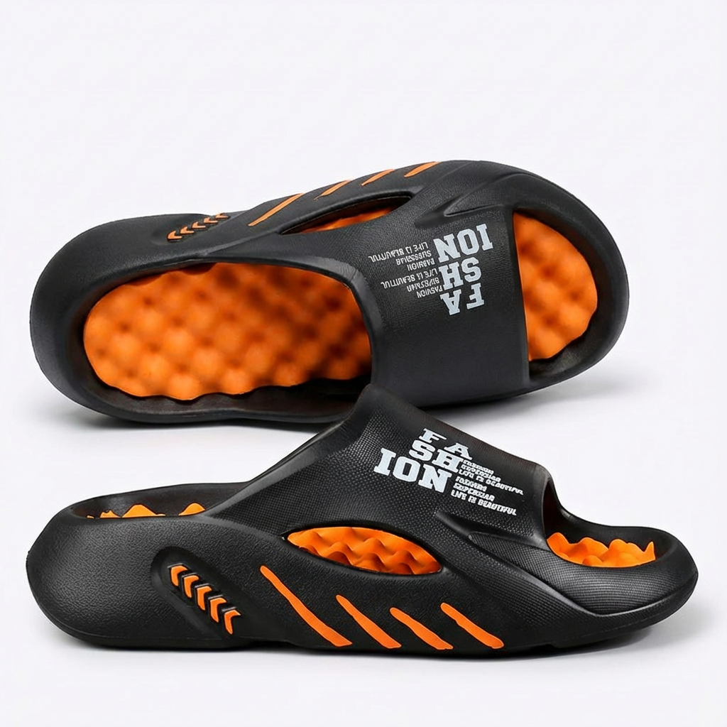 Mateo | Hombre Chanclas Deportivas Con Plantilla Masaje Y Suela Gruesa | Confort