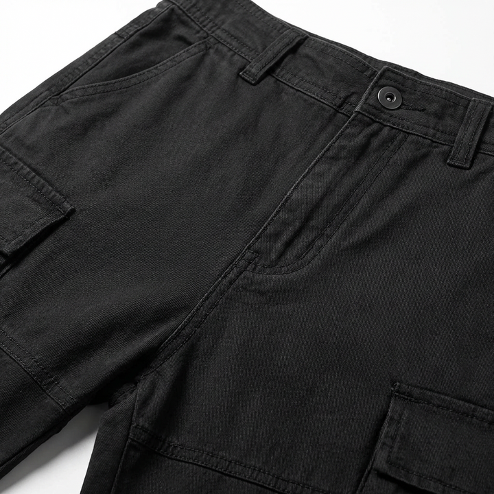 Mateo | Pantalón Cargo Hombre Con Bolsillos Con Solapa Y Corte Holgado | Utility