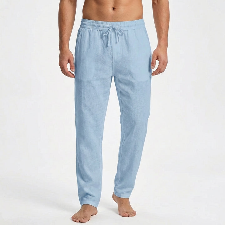 Mateo | Pantalón Recto con Cordón Casual Hombre