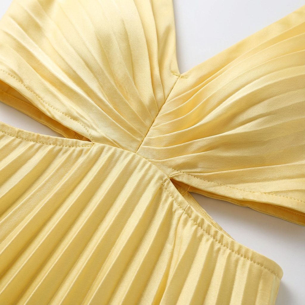 Matilda | Vestito Midi Plissettato da Donna