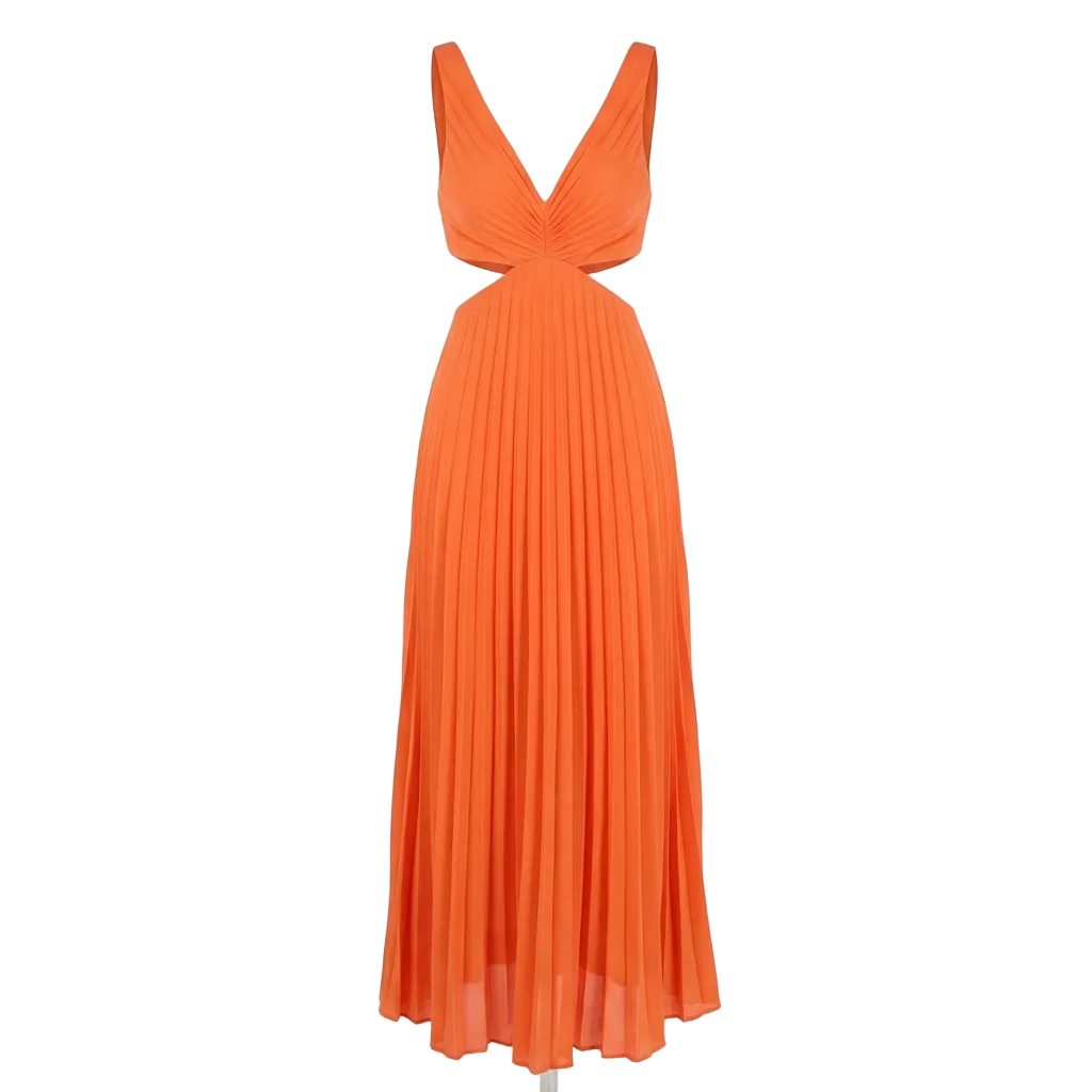 Matilda | Vestito Midi Plissettato da Donna