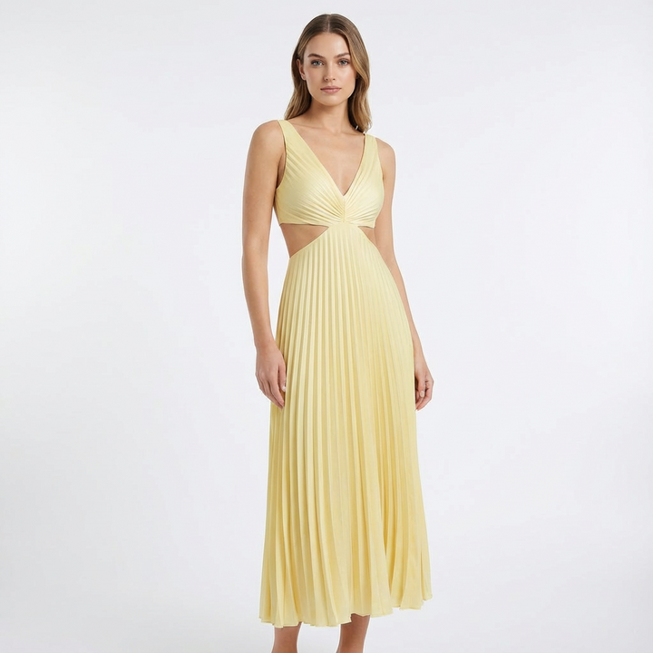 Matilda | Vestito Midi Plissettato da Donna