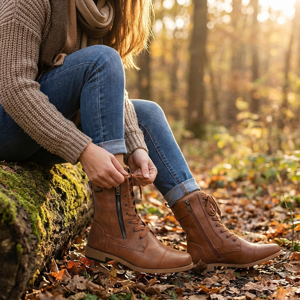 Melinda | Stivaletti da Donna con Lacci