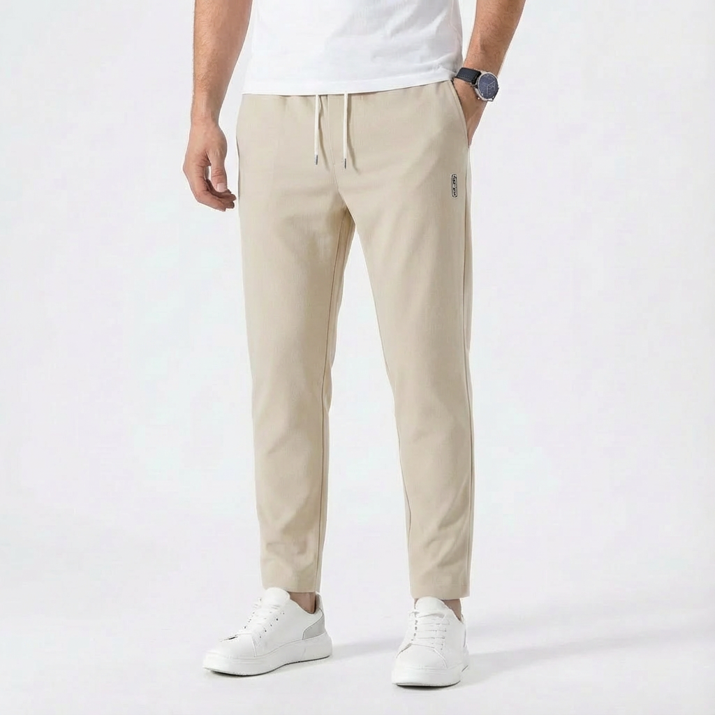 Micah | Pantalones Chinos Ajustados con Cordón para Hombre