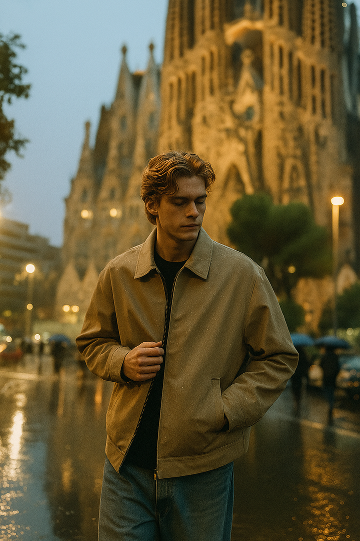 Miguel | Chaqueta Masculina Coreana Ligera | Primavera