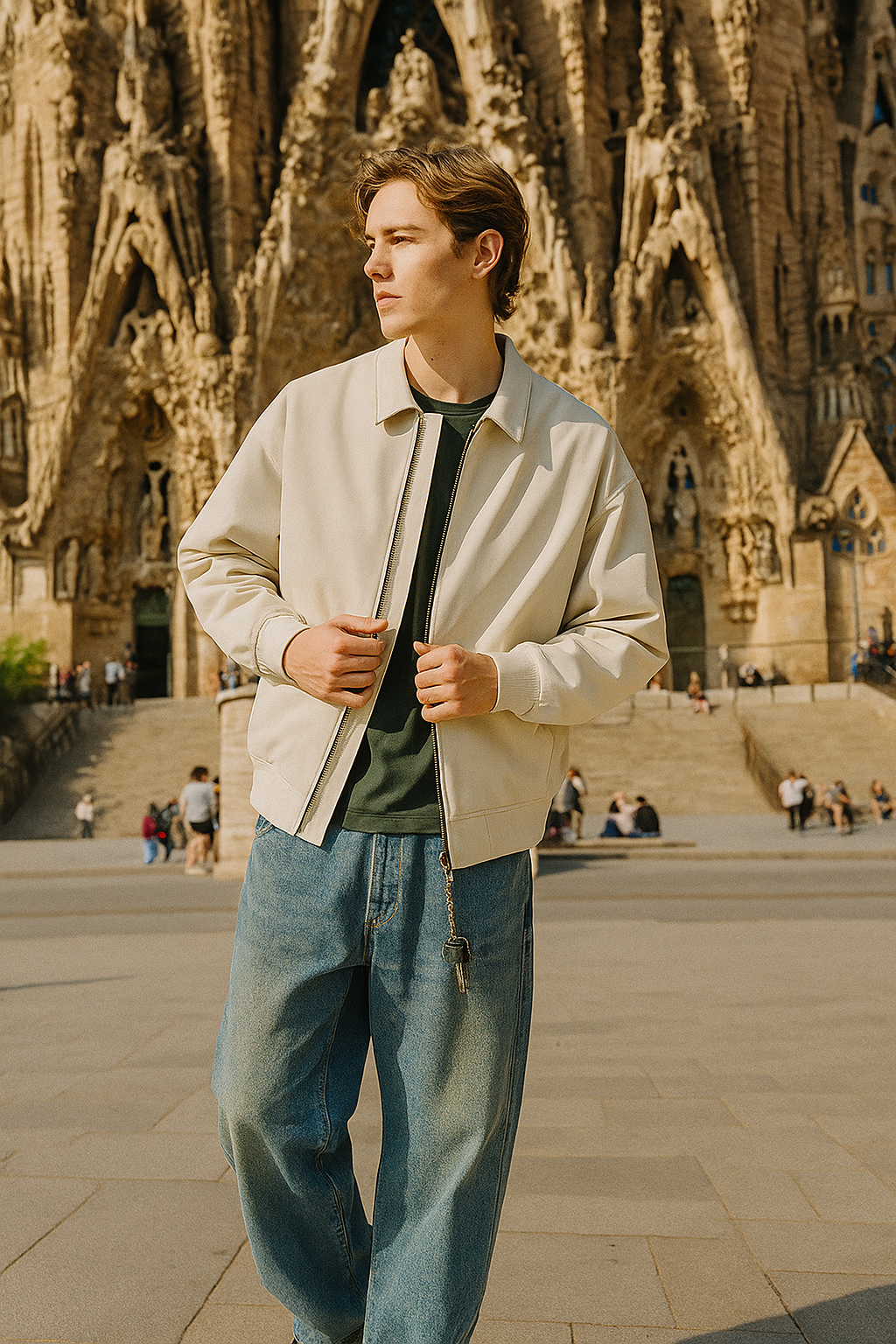 Miguel | Chaqueta Masculina Coreana Ligera | Primavera