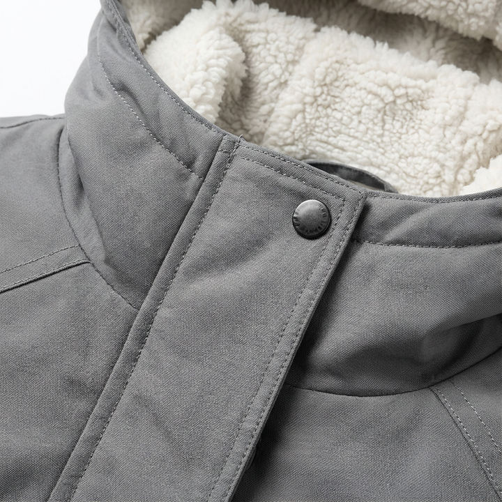 Monica | Chaqueta de Invierno para Mujer con Capucha y Forro Polar