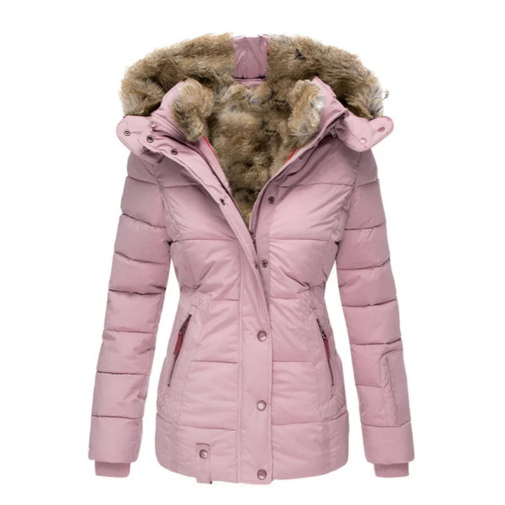 Mujer chaqueta acolchada con cappuccio foderata | Parka