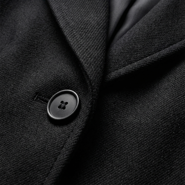 Naomi | Abrigo Largo de Mujer con Botones Delanteros