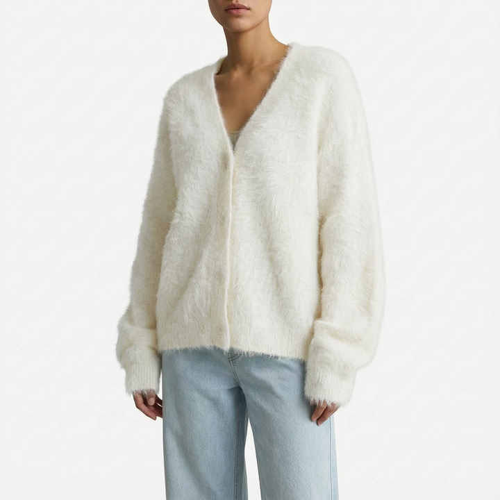 Nia | Cárdigan de Mujer con Botones y Corte Relajado