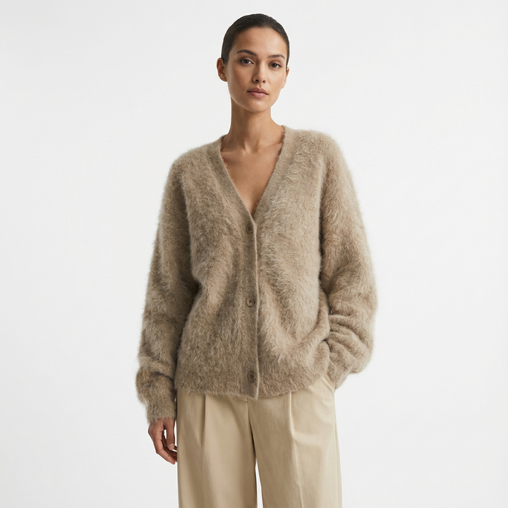 Nia | Cárdigan de Mujer con Botones y Corte Relajado