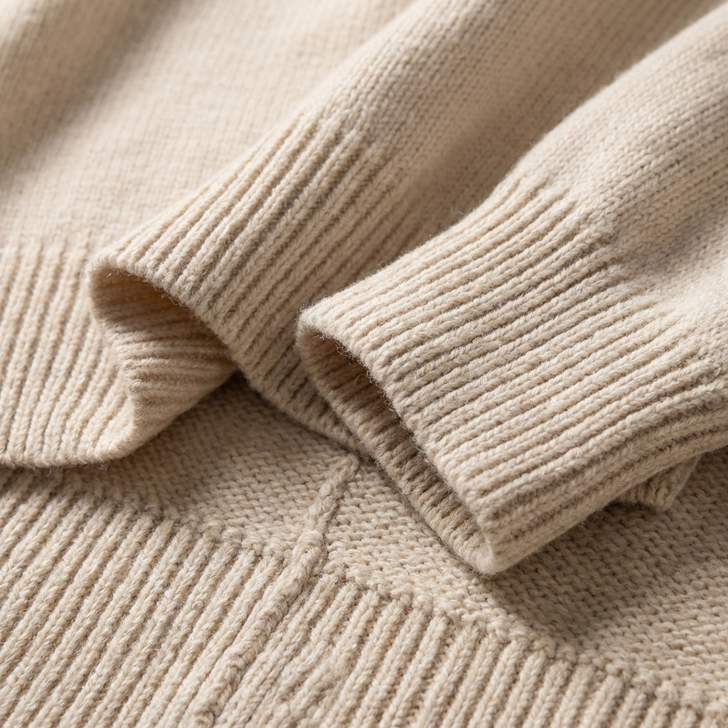 Nieves | Mujer Poncho Punto Asimétrico Elegante