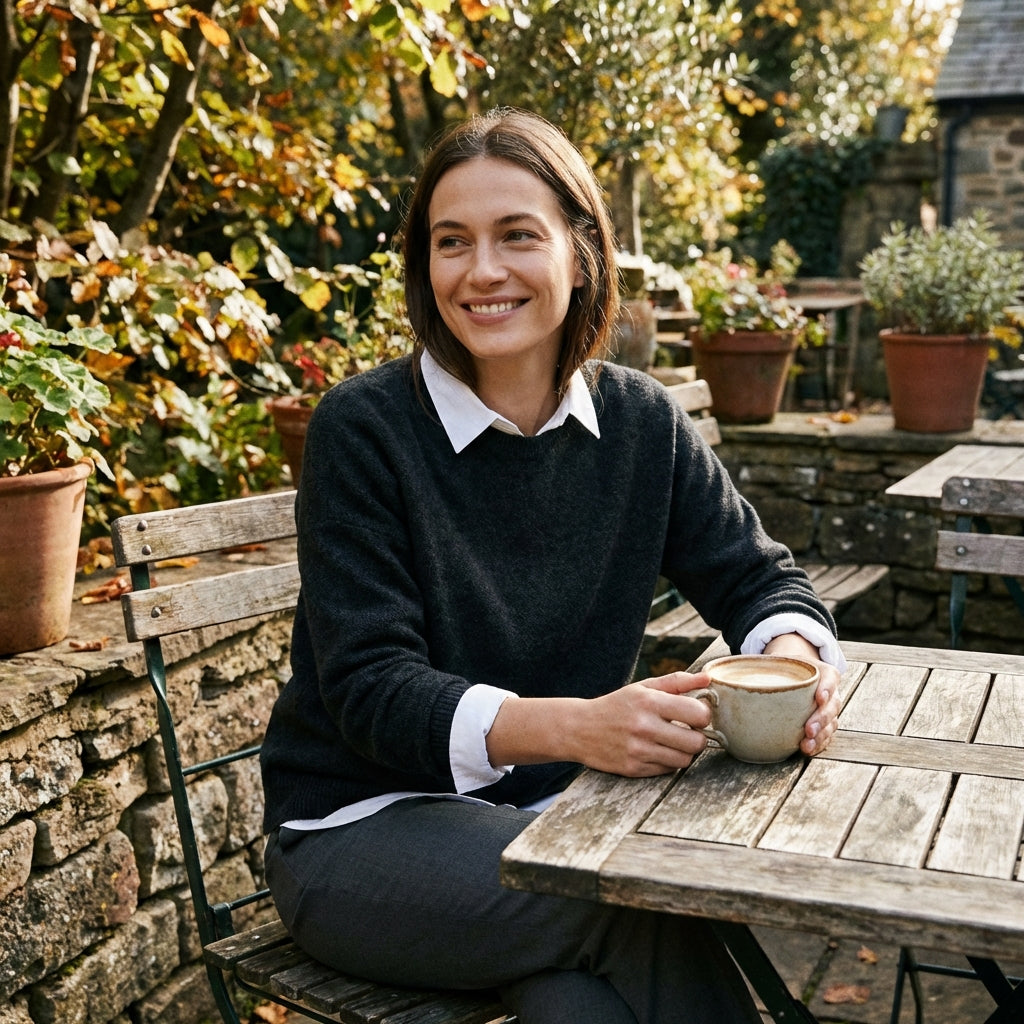 Nina | Suéter Pullover de Manga Larga Oversized para Mujer