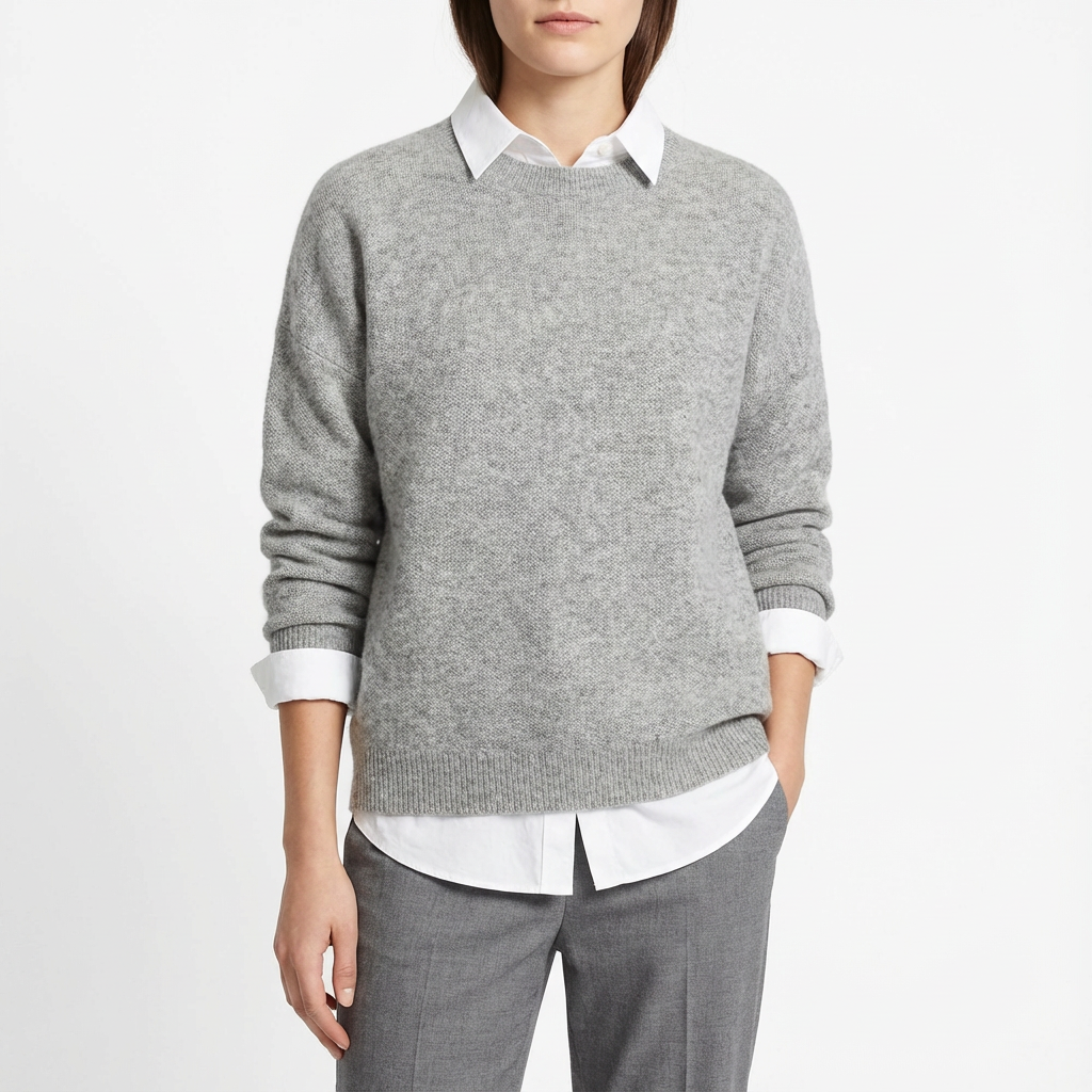 Nina | Maglione Pullover Oversize a Manica Lunga da Donna