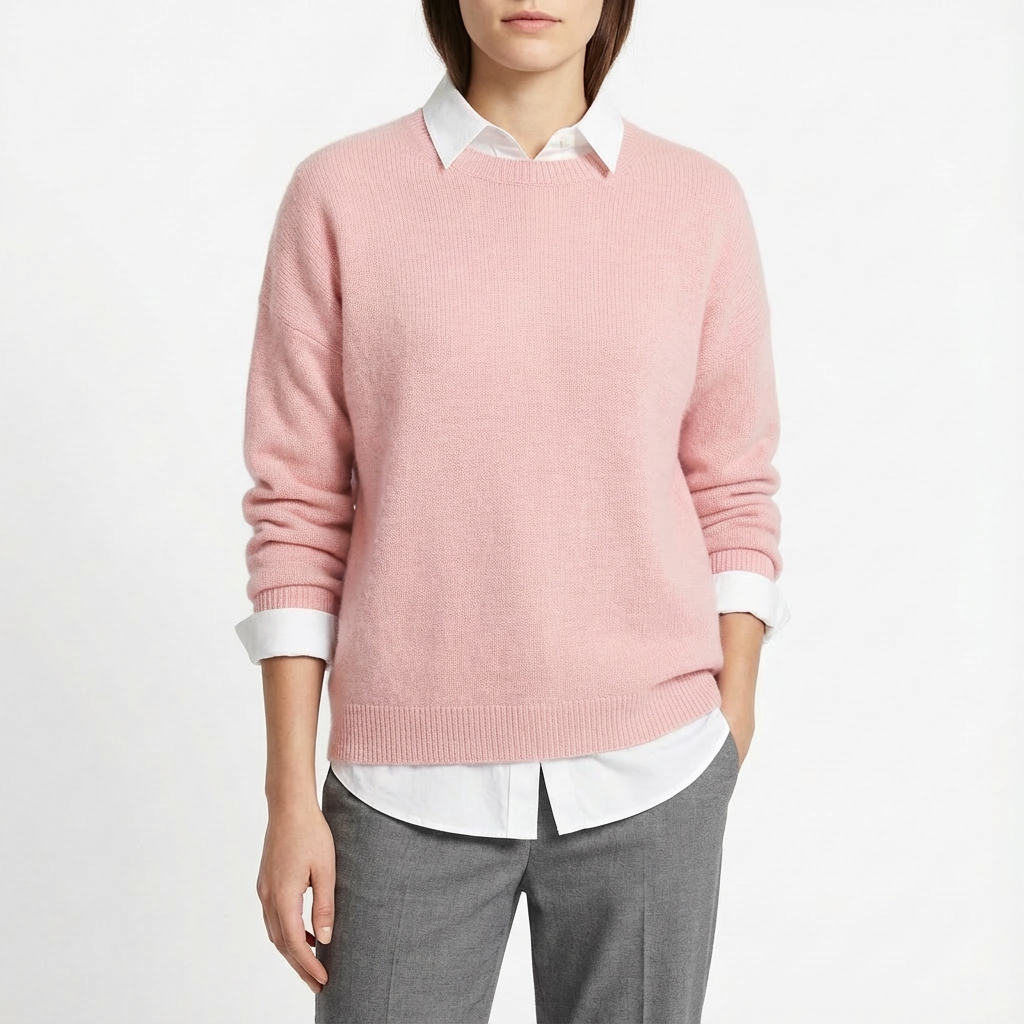 Nina | Maglione Pullover Oversize a Manica Lunga da Donna