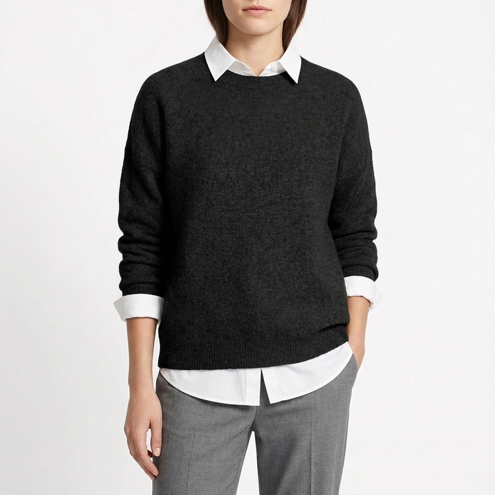 Nina | Suéter Pullover de Manga Larga Oversized para Mujer