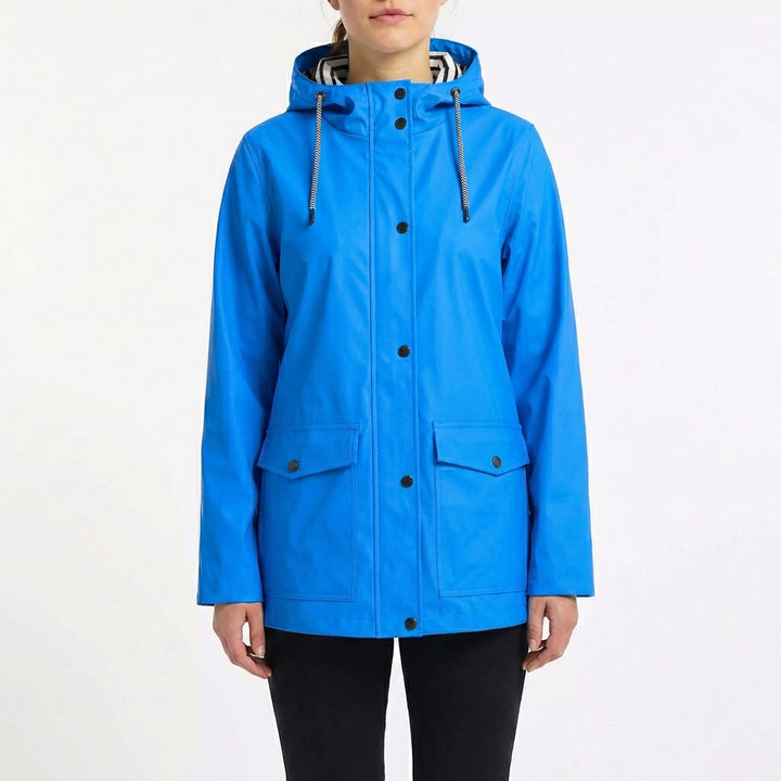 Olga | Parka Impermeable con Capucha Mujer