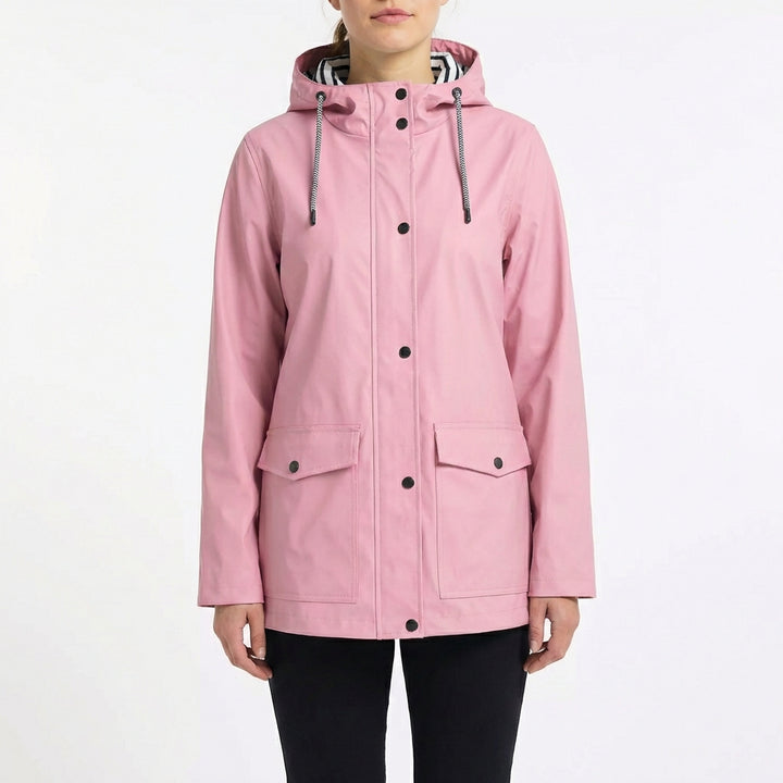 Olga | Parka Impermeable con Capucha Mujer