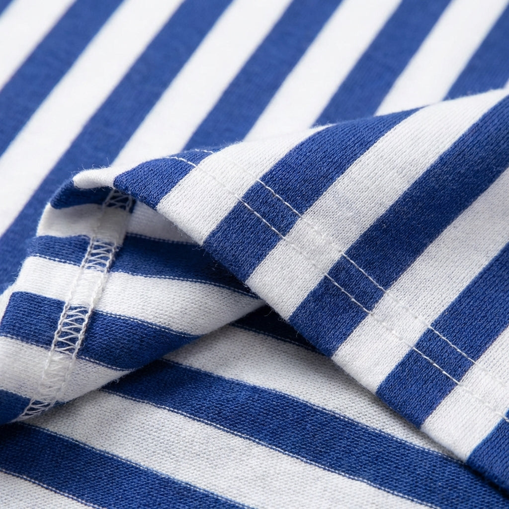 Ondina | Vestito Midi a Righe Senza Maniche Donna