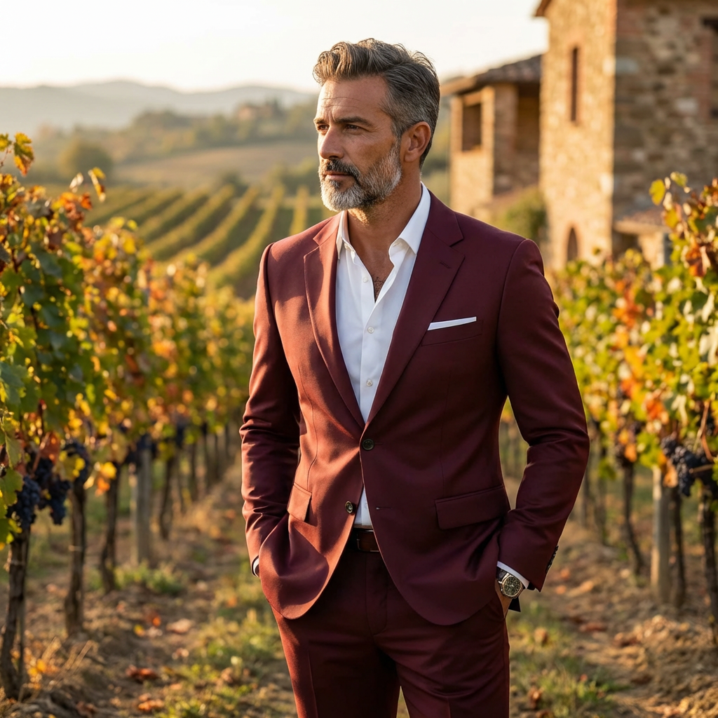 Pablo | Traje Dos Piezas Hombre Con Corte Slim Fit Y Solapa Clásica | Moderno