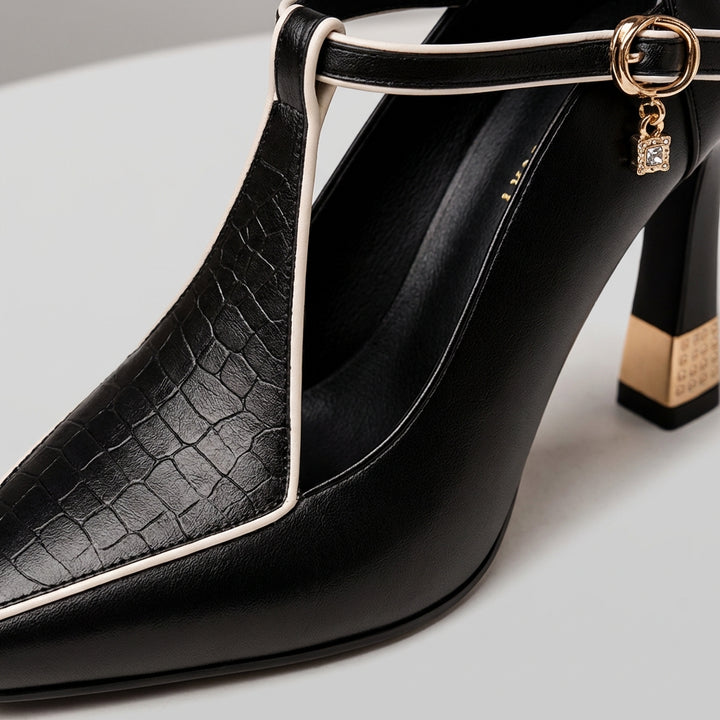 Paloma | Scarpe con Tacco Alto e Fascia a T da Donna