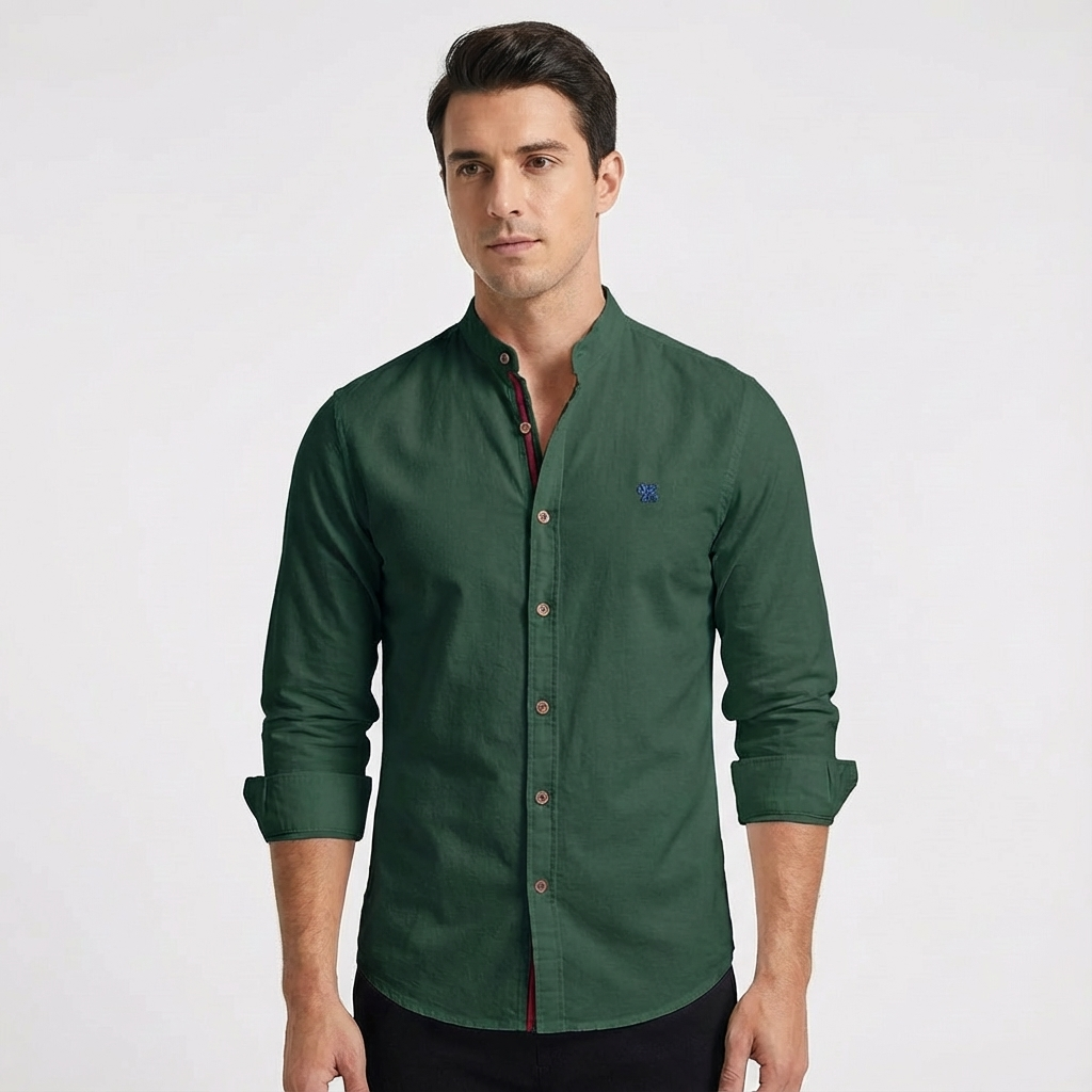 Preston | Camisa de Hombre Entallada con Botones