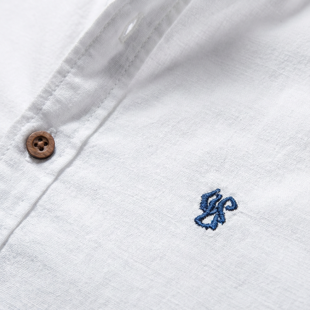 Preston | Camisa de Hombre Entallada con Botones