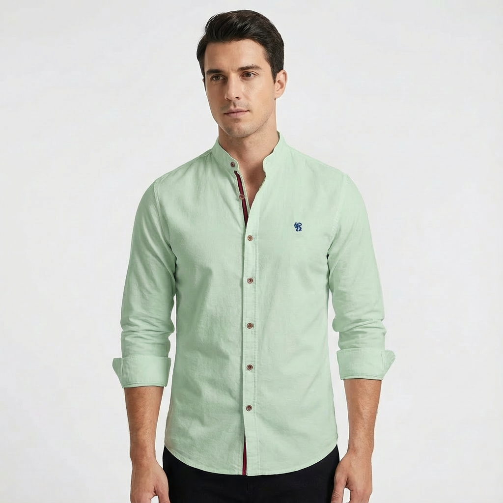Preston | Camisa de Hombre Entallada con Botones