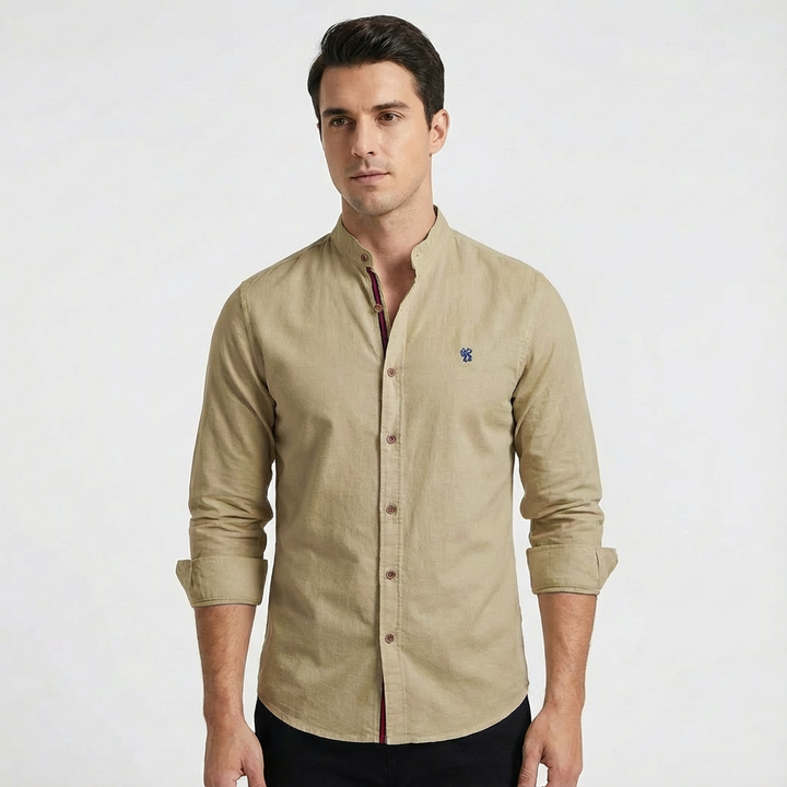 Preston | Camisa de Hombre Entallada con Botones