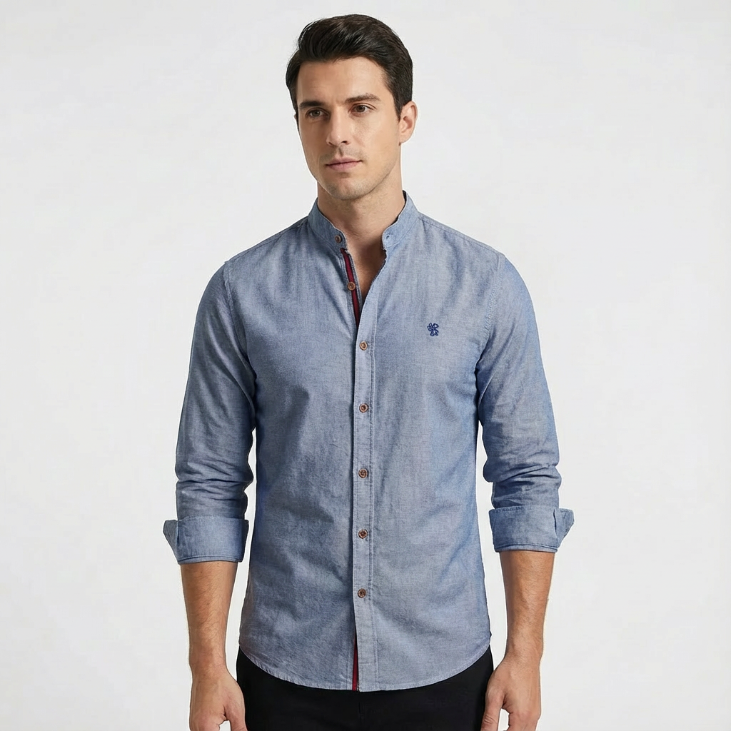 Preston | Camisa de Hombre Entallada con Botones