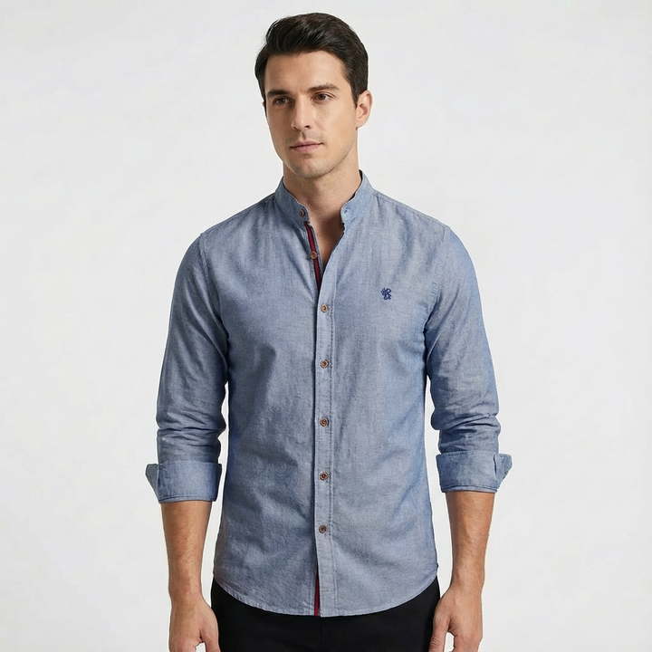 Preston | Camisa de Hombre Entallada con Botones